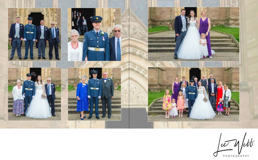 Worcestershire Wedding Photography Album Pages 23 & 24