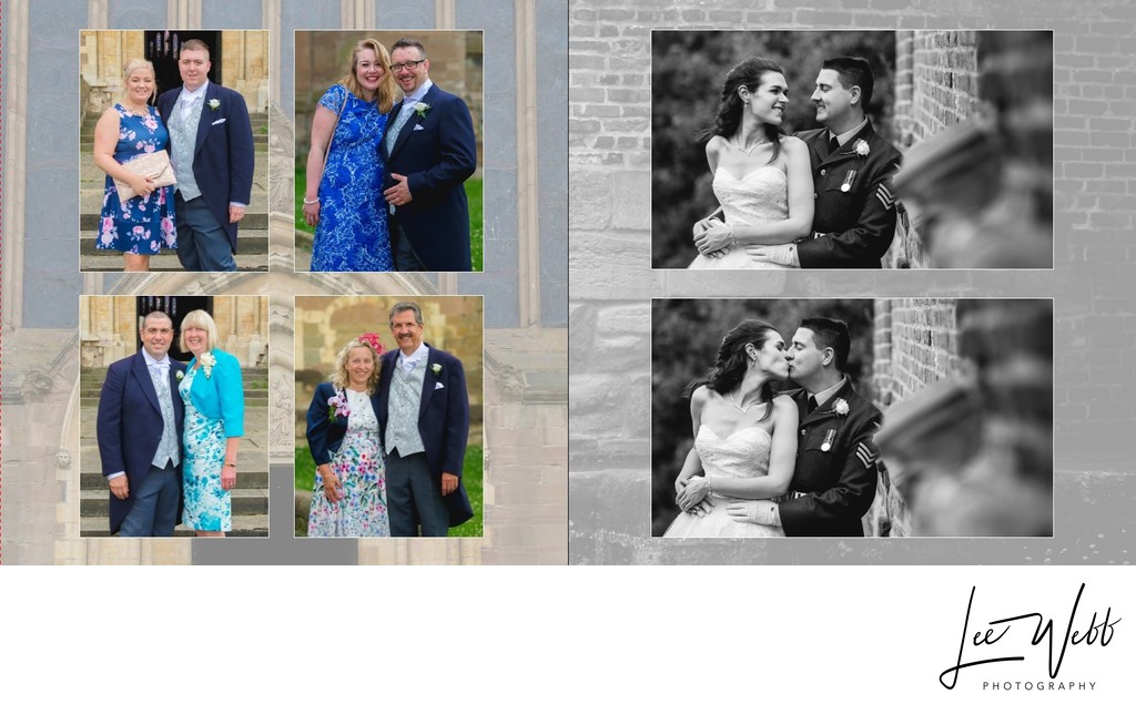 Worcestershire Wedding Photography Album Pages 25 & 26