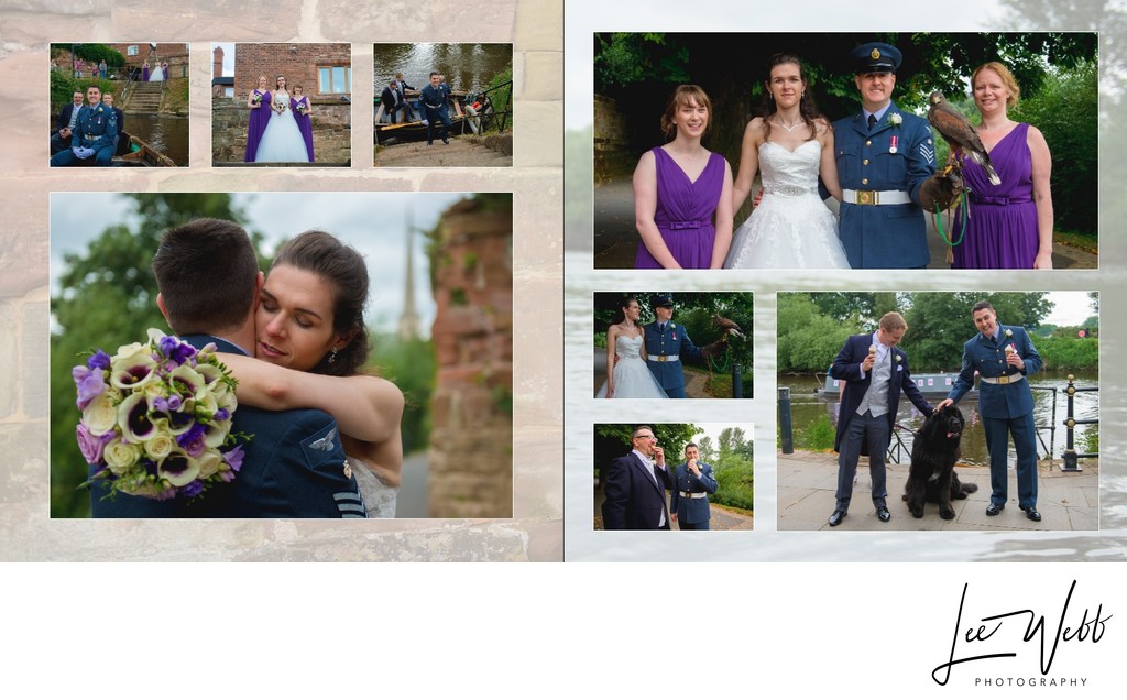 Worcestershire Wedding Photography Album Pages 29 & 30
