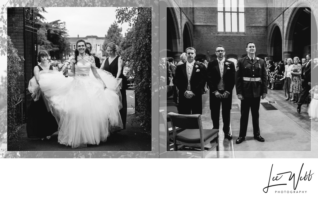 Worcestershire Wedding Photography Album Pages 7 & 8