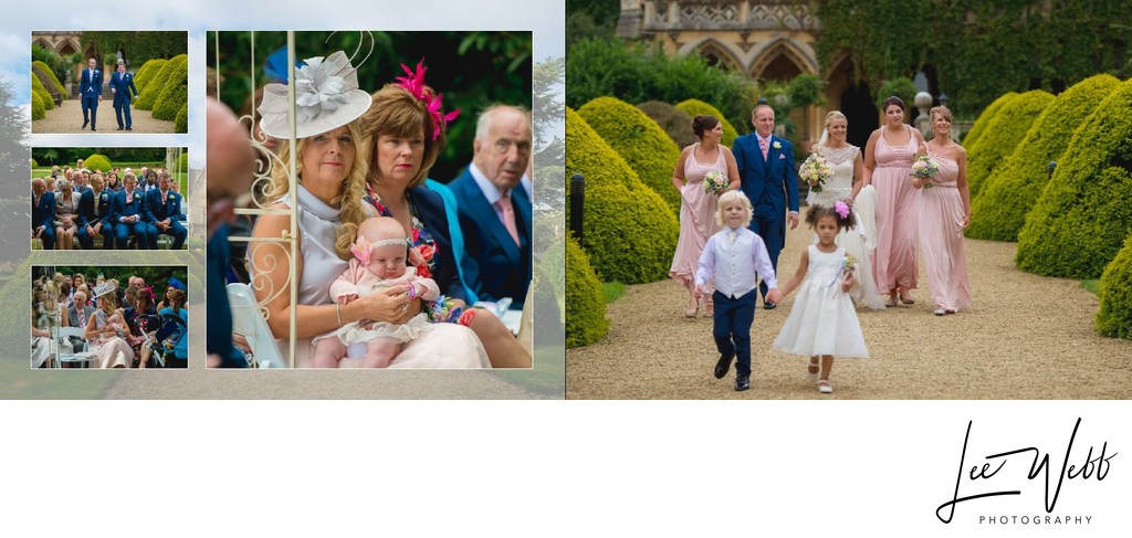 Manor by the Lake Wedding Album Pages 10 & 11