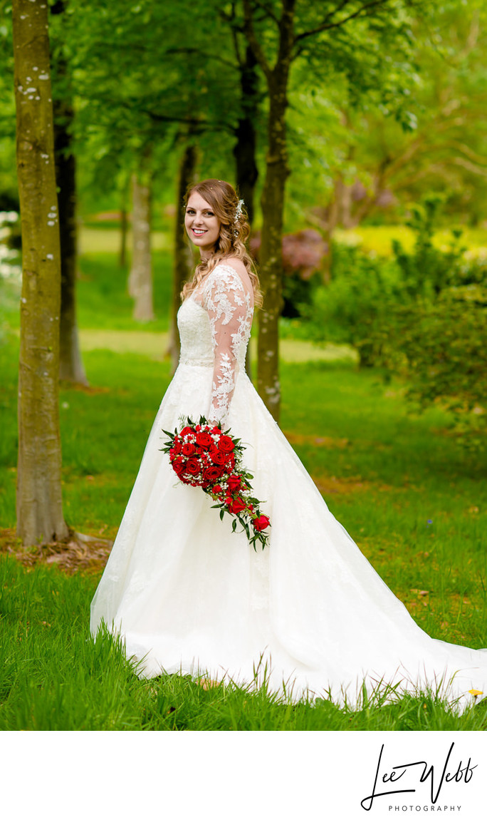 Bride at Bodenham Arboretum 