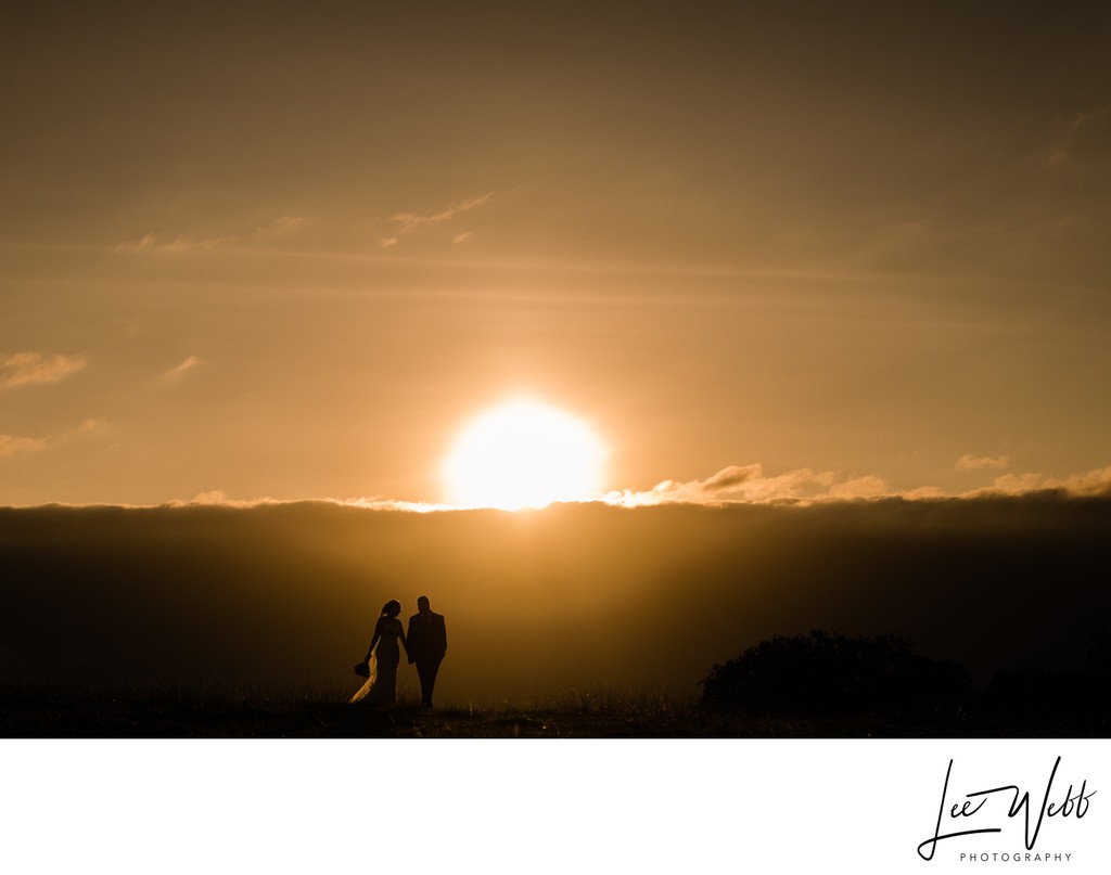 Sunset Bordesley Park Wedding