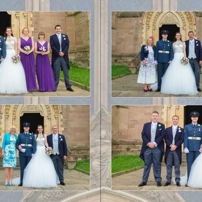 Worcestershire Wedding Photography Album Pages 19 & 20