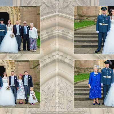 Worcestershire Wedding Photography Album Pages 21 & 22