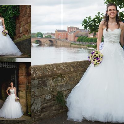 Worcestershire Wedding Photography Album Pages 27 & 28