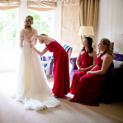 Bridesmaids at Kateshill House