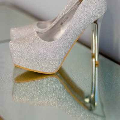 Wedding Shoes Stanbrook Abbey