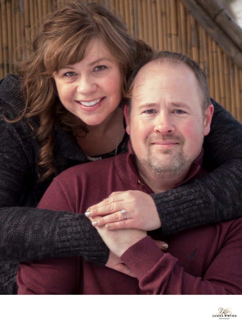 Family session and Engagement shoot