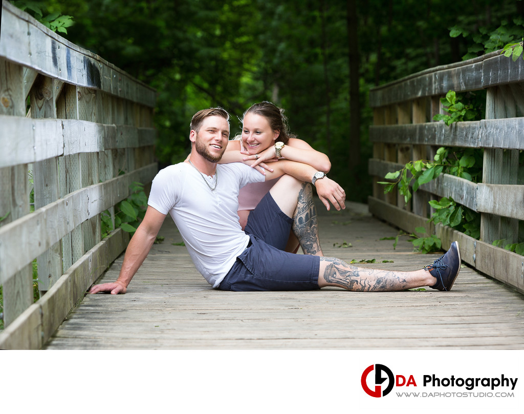 Mill Pond Engagement Photography