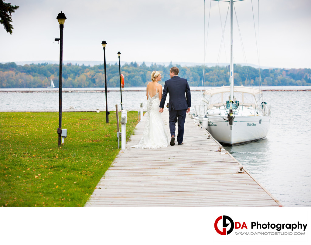 Fall Wedding at The Waterfront Centre