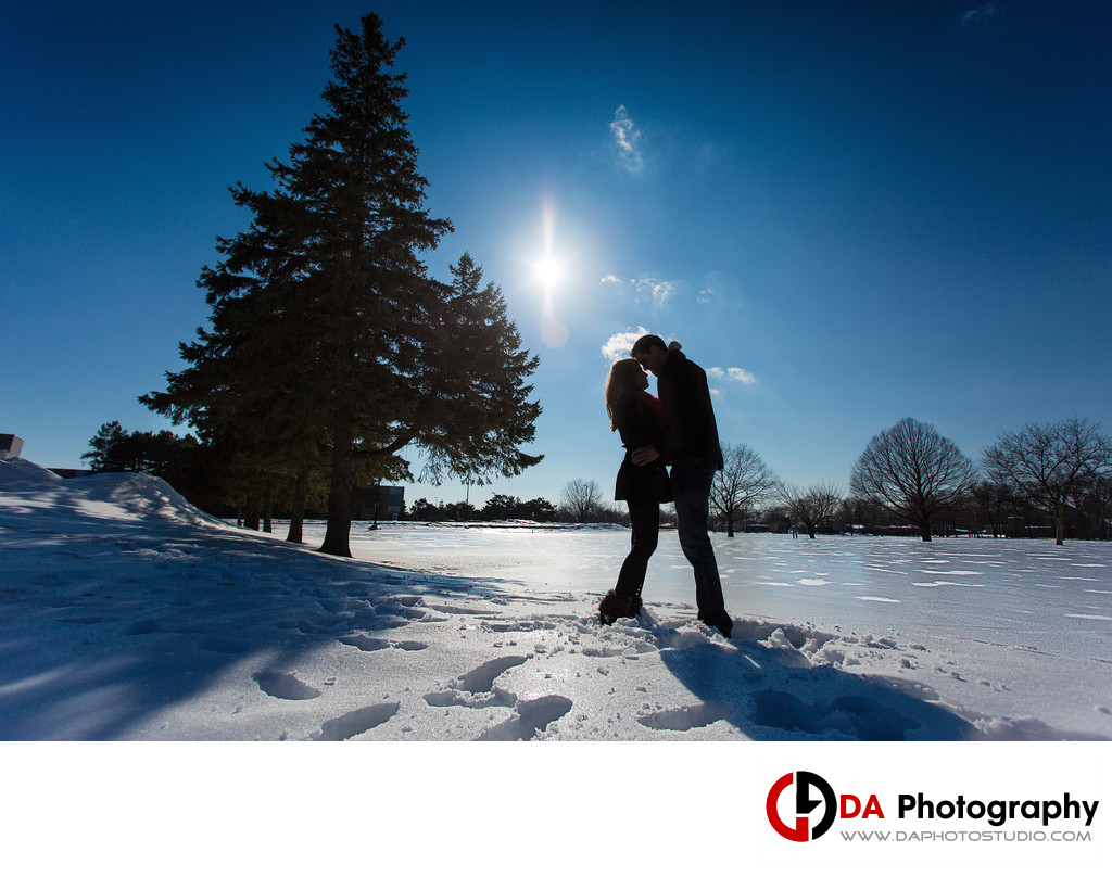 Winter Engagement at Mohawk College in Hamilton
