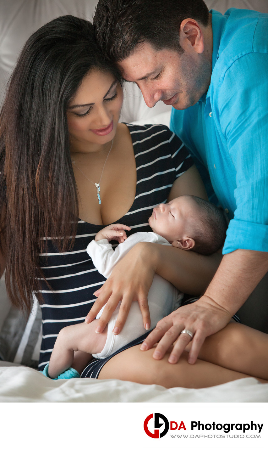 Toronto Lifestyle Newborn Family Photos