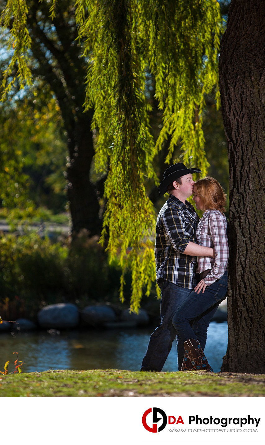 Engagement Pictures from Chinguacousy Park in Brampton