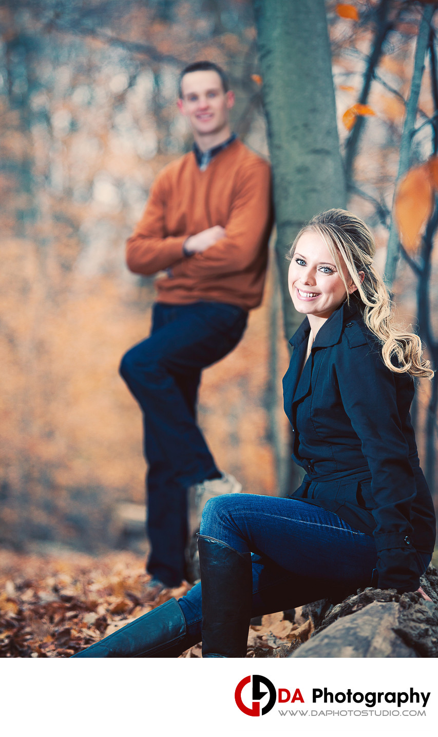 Engagement Photography at Centennial Park in Miton