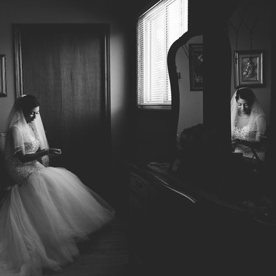 Bride in Hamilton