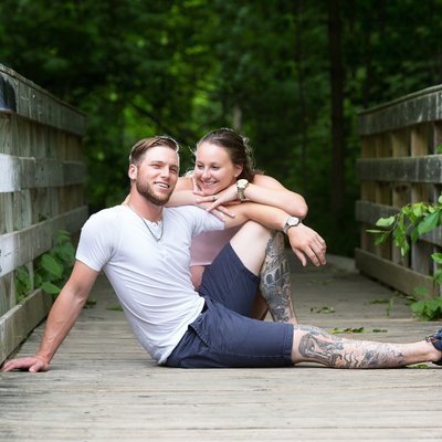 Mill Pond Engagement Photography