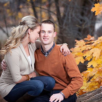 Fall Engagement at Mill Pond