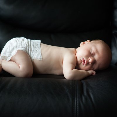 Newborn Portrait of a Baby in Sutton