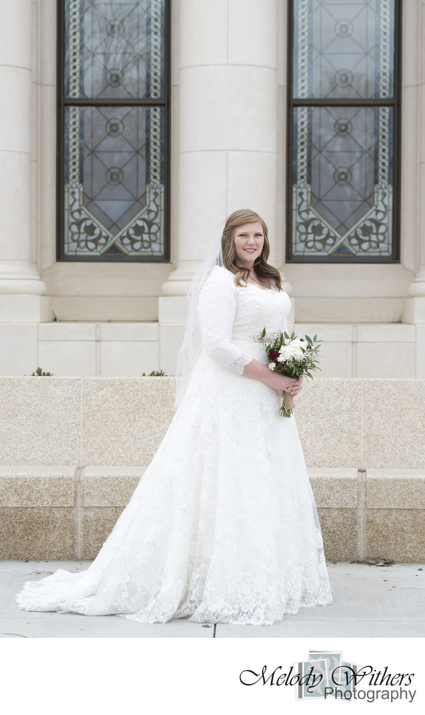 LDS Temple Carmel Indiana Wedding Photographer