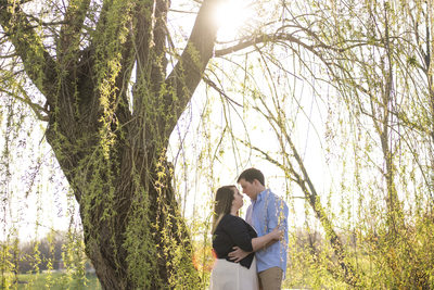 BSU Duck Pond Engagement Session