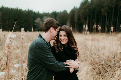 Fall Engagement Photographer close to me in Hartford, WI