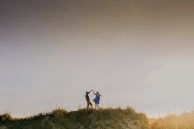 Lake Michigan engagement session photo ideas