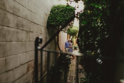 Romantic engagement session Charleston SC