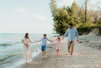 Harrington Beach State Park Family Photo Sessions 