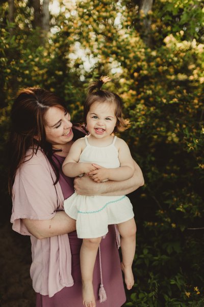 Mommy and me mini photo session Hartford WI 