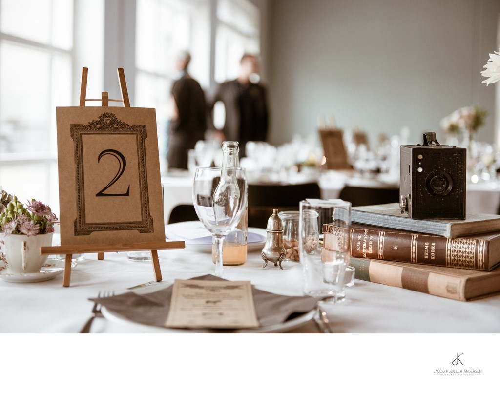 Tischdeko Hochzeit - Jacob Andersen Fotografie