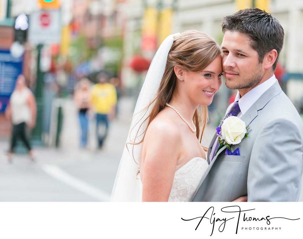 Downtown Vancouver Wedding Photographer
