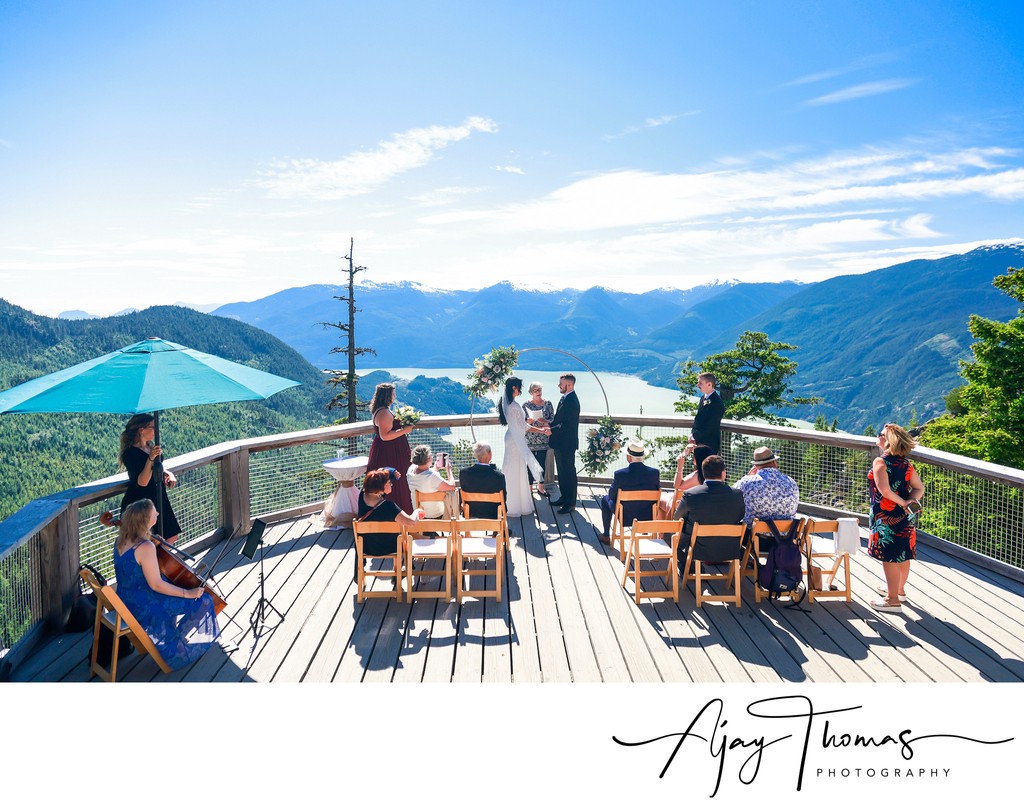 Squamish Gondola Wedding Photographer