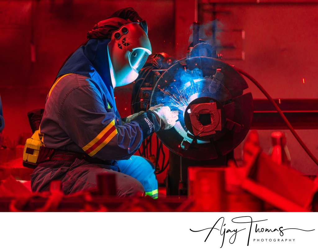 Welding Safety Photos | Top Industrial Photographers in Vancouver