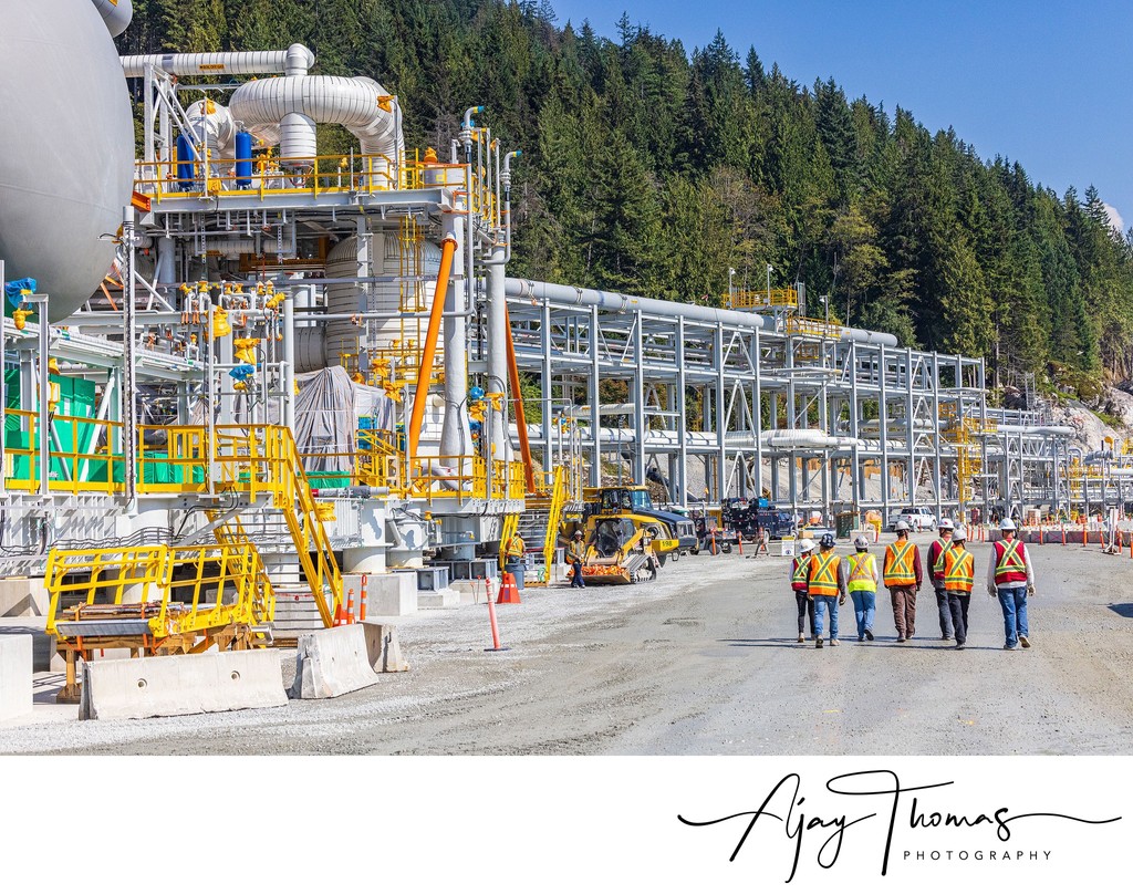 Woodfibre lng plant photos squamish