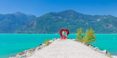 Romantic proposal locations near squamish