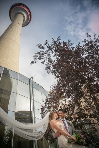 Wedding Pictures in Downtown Vancouver