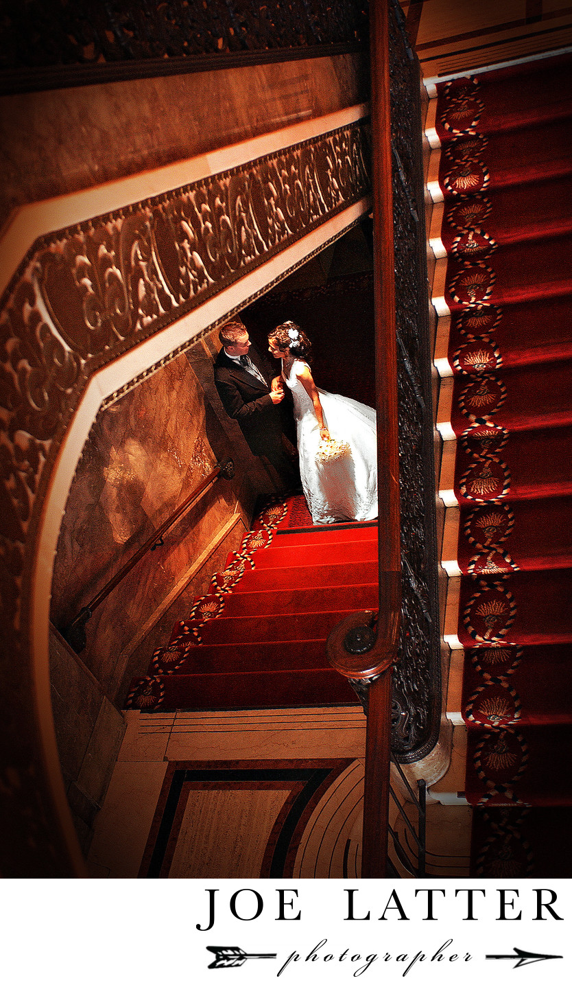 Best photographer for weddings at Drake Hotel in San Francisco, California