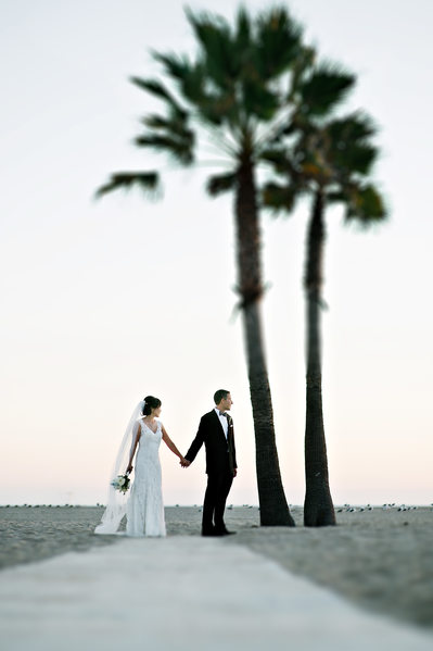 Best Wedding Photographer at the Bel-Air Bay Club in Malibu California