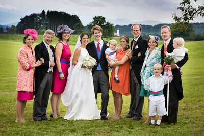 Hochzeit Familienfoto