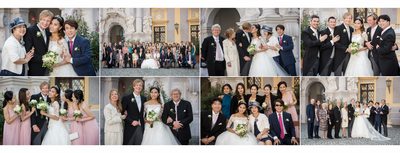 Hochzeit Schloss Dürnstein - Gruppenfotos