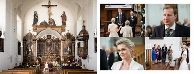 Hochzeit Kapuzinerkirche - Trauung