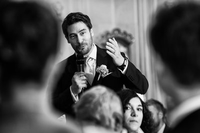 Rede vom Trauzeugen bei Hochzeit in Salzburg