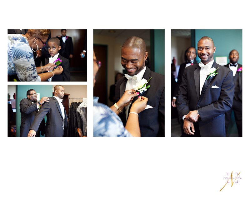 Groom at the Carter Center