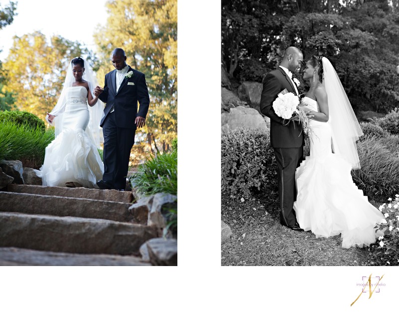 Bride and Groom at the Carter Center