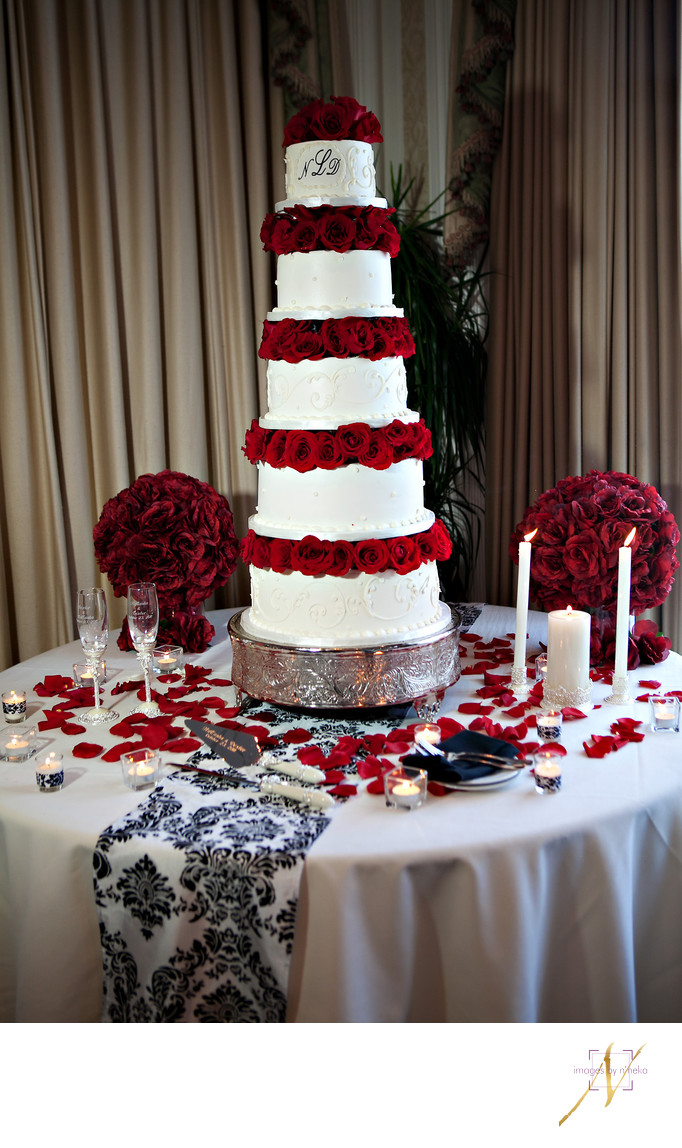 Wedding Cake at Villa Christina