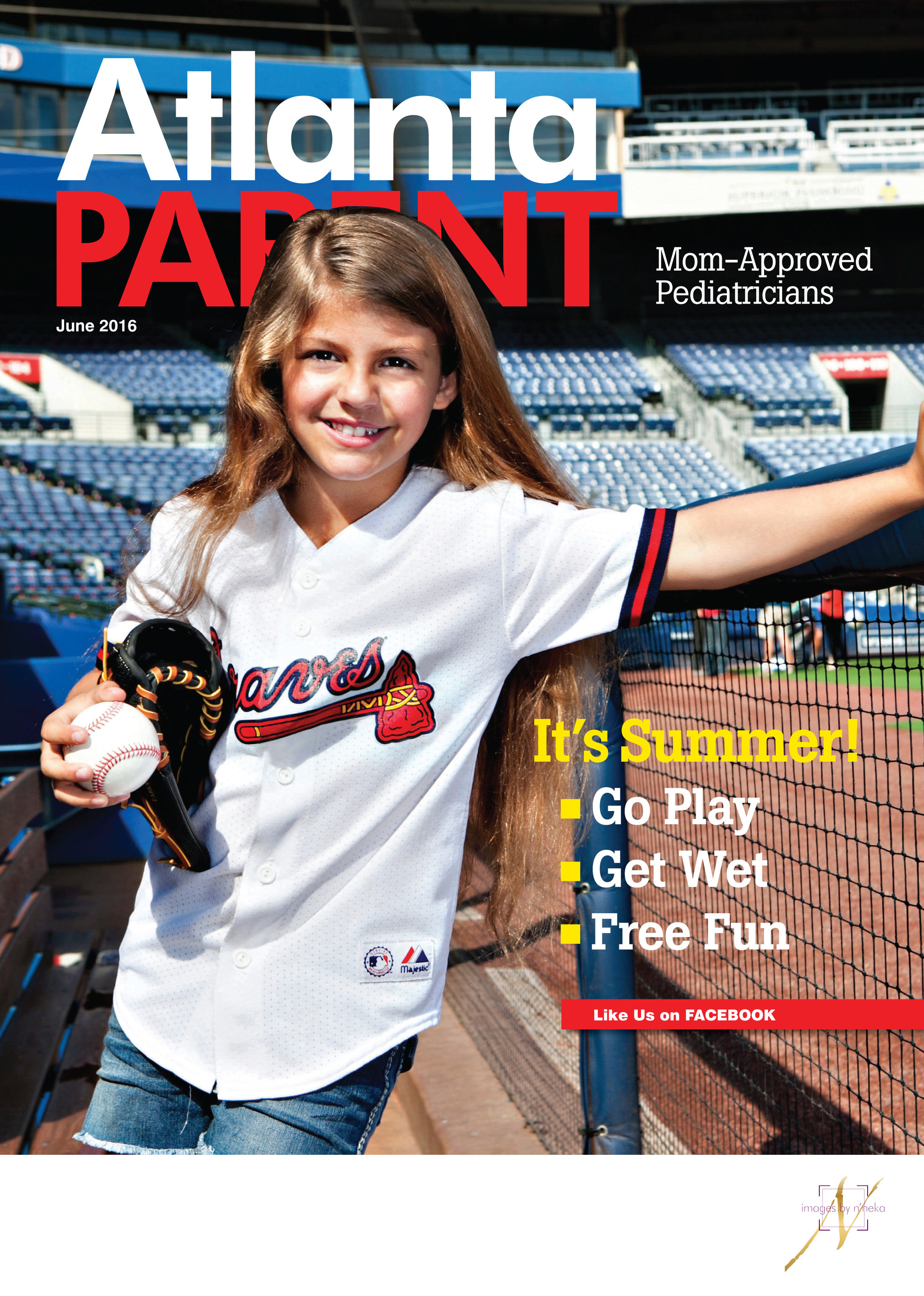 Atlanta Parent Cover June 2016 Press Images by N'neka