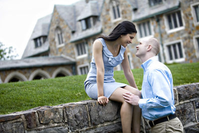 Berry College engagement portraits