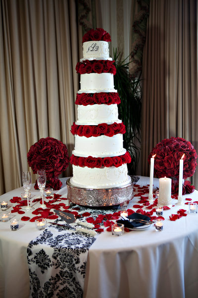 Wedding Cake at Villa Christina