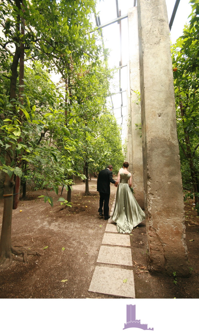Torri del Benaco Lemon Groves, Wedding Area.